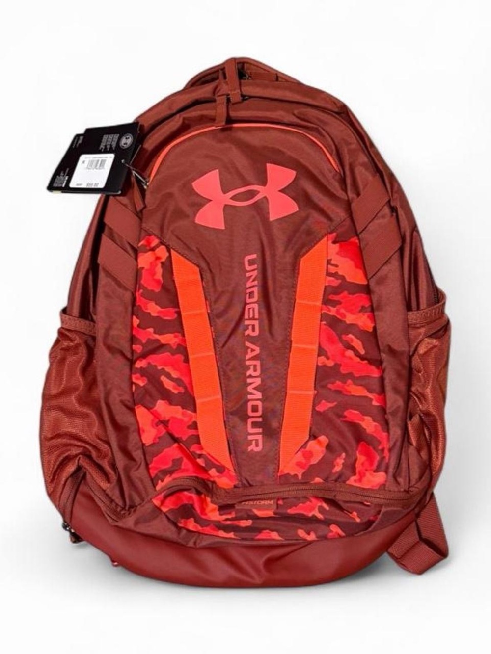 Under Armour Red and Orange Camo Men's Backpack